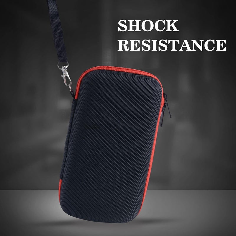 Wolfteeth Smell Proof Bag|Vapor Case|Stash Box Container Pouch|Pen Battery Holder for Him Men Friend, Red - Image 4